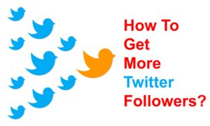 How To Increse Twitter Followers